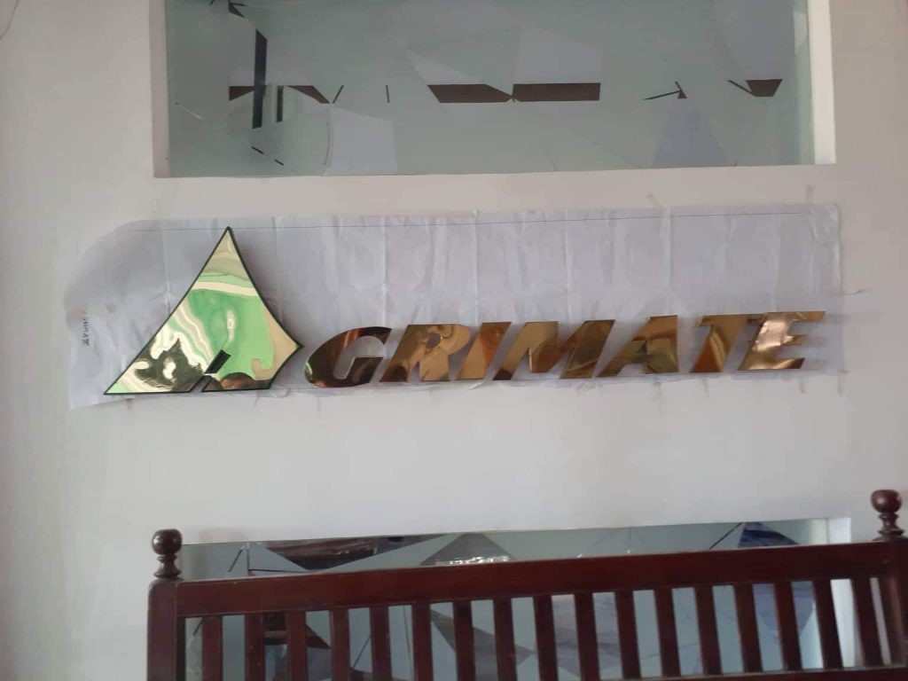 Grimate | brass-signage | signage philippines